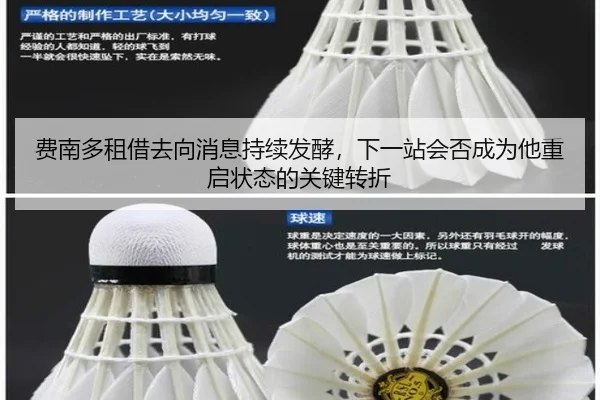 费南多租借去向消息持续发酵，下一站会否成为他重启状态的关键转折（fbtiyu）